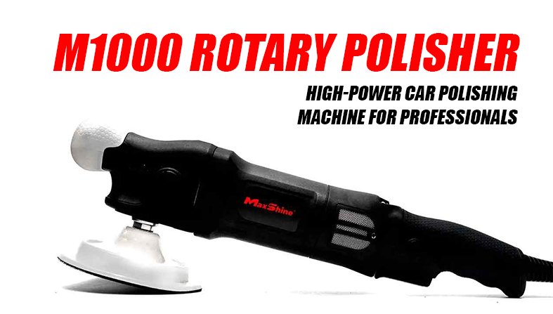 M1000 Rotary Polisher – High-Power Car Polishing Machine for Professionals